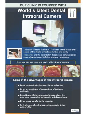 Poster English World's Latest Dental Intraoral Camera - 082