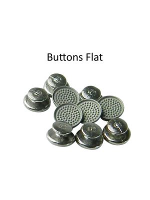 Morelli Bondable Buttons Round Base 10/pk