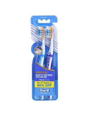 Oral-B ProHealth Crisscross Smartflex Toothbrush 2/pk - 4902430709033