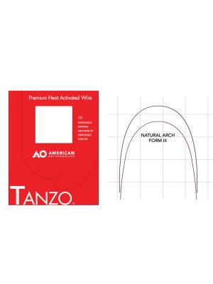 AO Tanzo Niti Thermal Heat Activated Euro Wires Pack of 10 Pcs