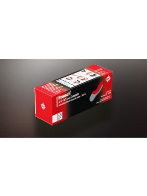 Bausch Arti-Fol Metallic Complete 12µ Articulating-Film in Disposable Holder Black / Red 100 Pcs - BK 328