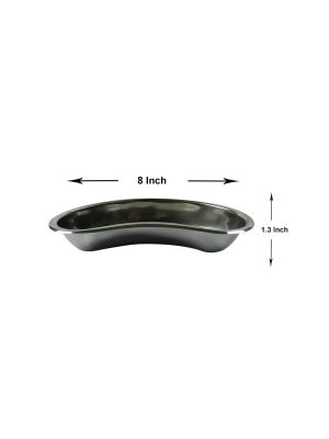 LD Stainless Steel Kidney Tray 8 Inch 
