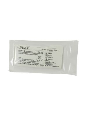 LifeSilk Sterile Needled Suture 4-0 2/pk - N5001 (Web Special)