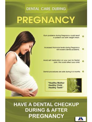 Poster English Dental Chekup during Pregnancy - 058