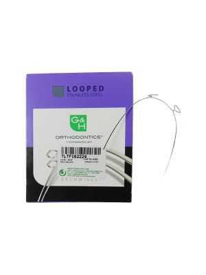 G&H SS 2 T-Loop Wires True Form Pack of 10 Pcs